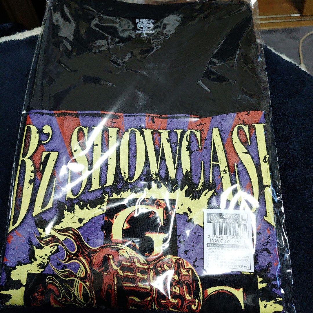 B’z SHOWCASE 2026 情熱GIGS 仙台　Tシャツ Lサイズ