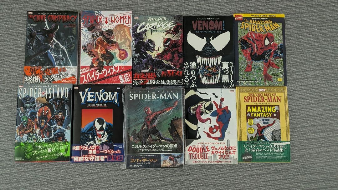 MARVEL スパイダーマン 漫画を含めた書籍 64冊セット