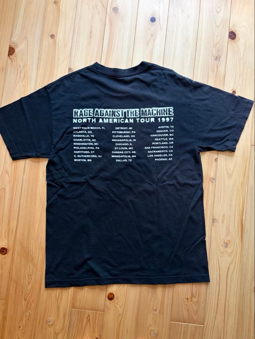 90s RAGE AGAINST THE MACHINE Tシャツ