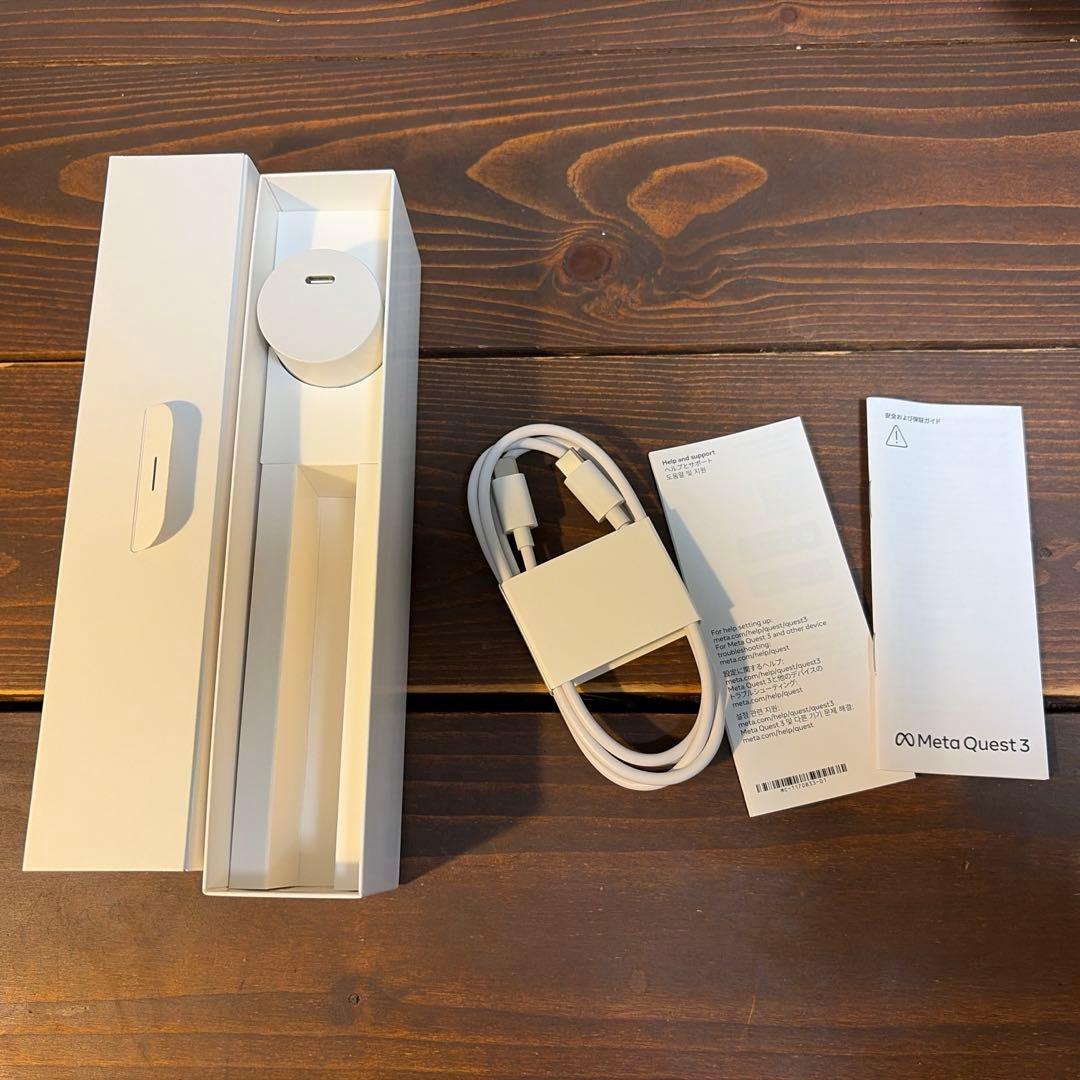  Quest 3 512GB VRヘッドセット コントローラー