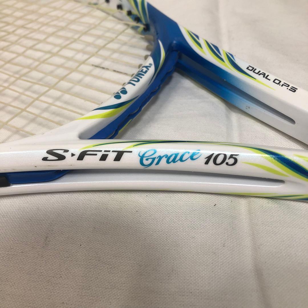 送料込★良品★YONEX S-fit Grace 105 硬式 ラケット 希少品