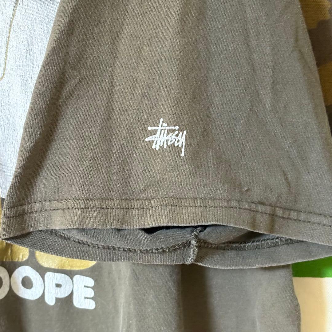 希少 00s STUSSY ローマ法王プリント Tシャツ サイズ XL 古着