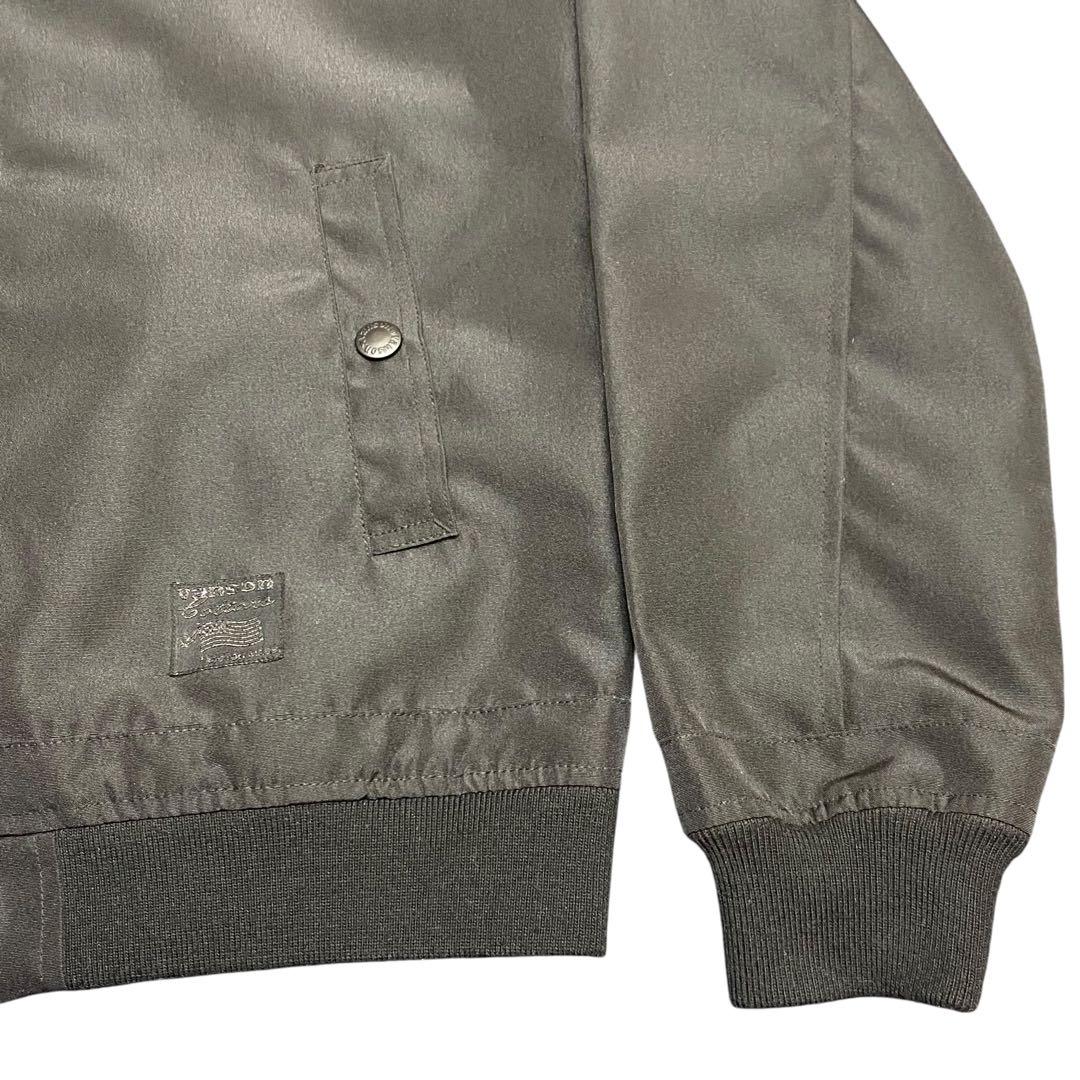 美品vanson cottons MA-1フライトジャケット ブラック バイカー