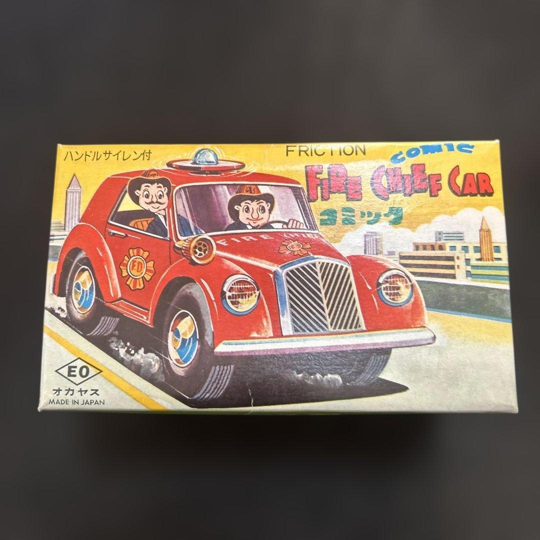 オカヤス　FIRE CHIEF CAR MADE JAPAN