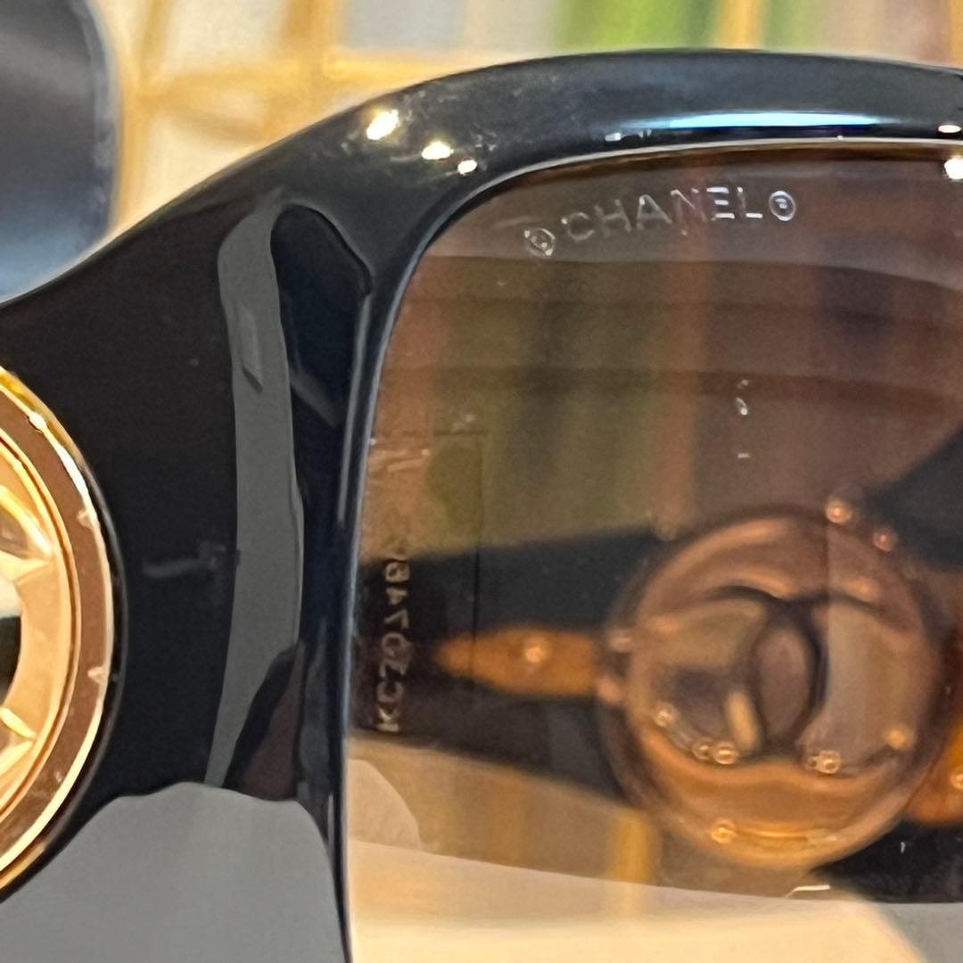 CHANEL ココマーク グラデーション サングラス アイウェア フレーム