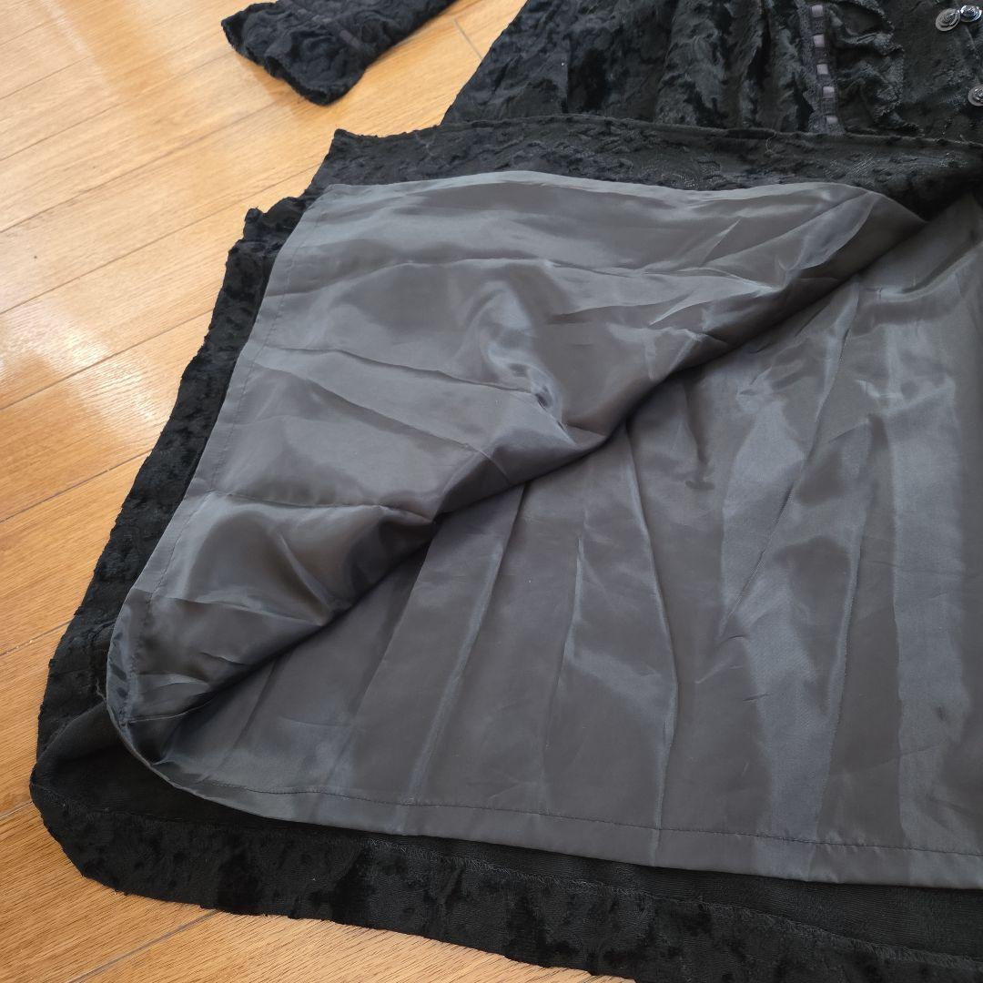 【Tw.A　ルイスキャロル】✨️美品　レースなリボン付きロングコート