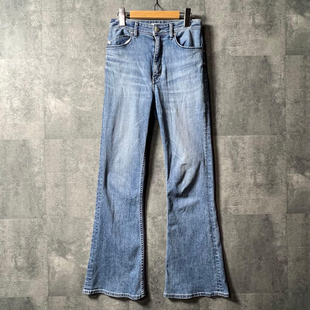 YANUK ヤヌーク 57122301 ブーツカットデニム パンツ 26